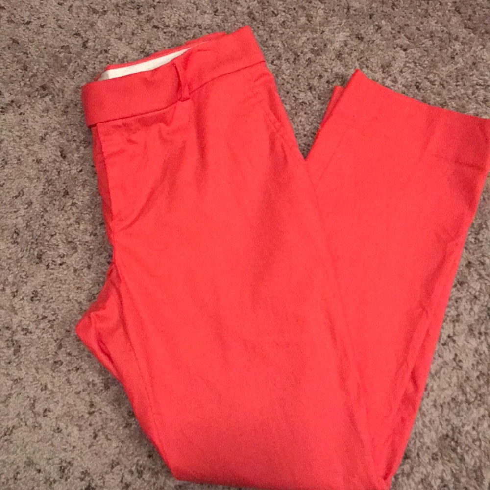 Ankle Coral Pants